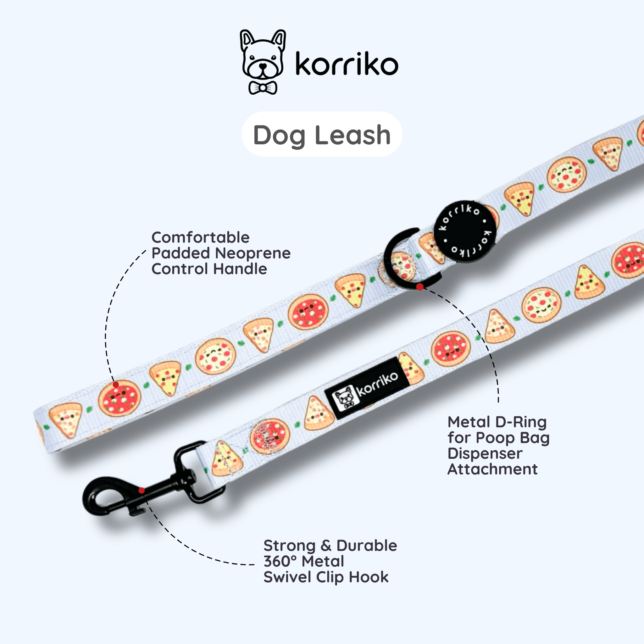 Ultimate Exploration No-Pull Harness Bundle Set - Pizza (4-Piece)