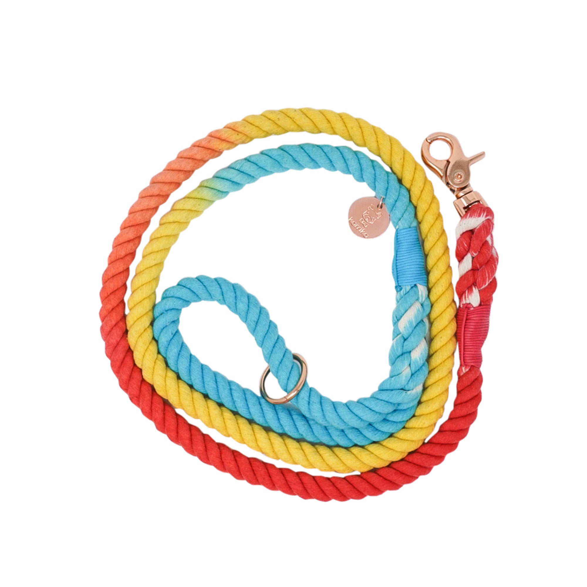 Cotton Rope Leash - Beach Please (Final Sale)