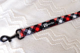 Dog Leash - Red Plaid (Final Sale)