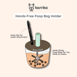 Hands-Free Poop Bag Holder - Bubble Tea (SECONDS - FINAL SALE)
