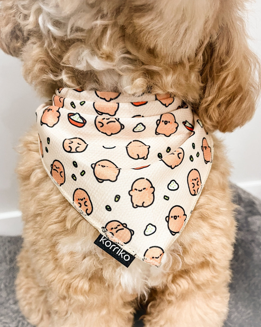 Cooling Dog Bandana - Potato