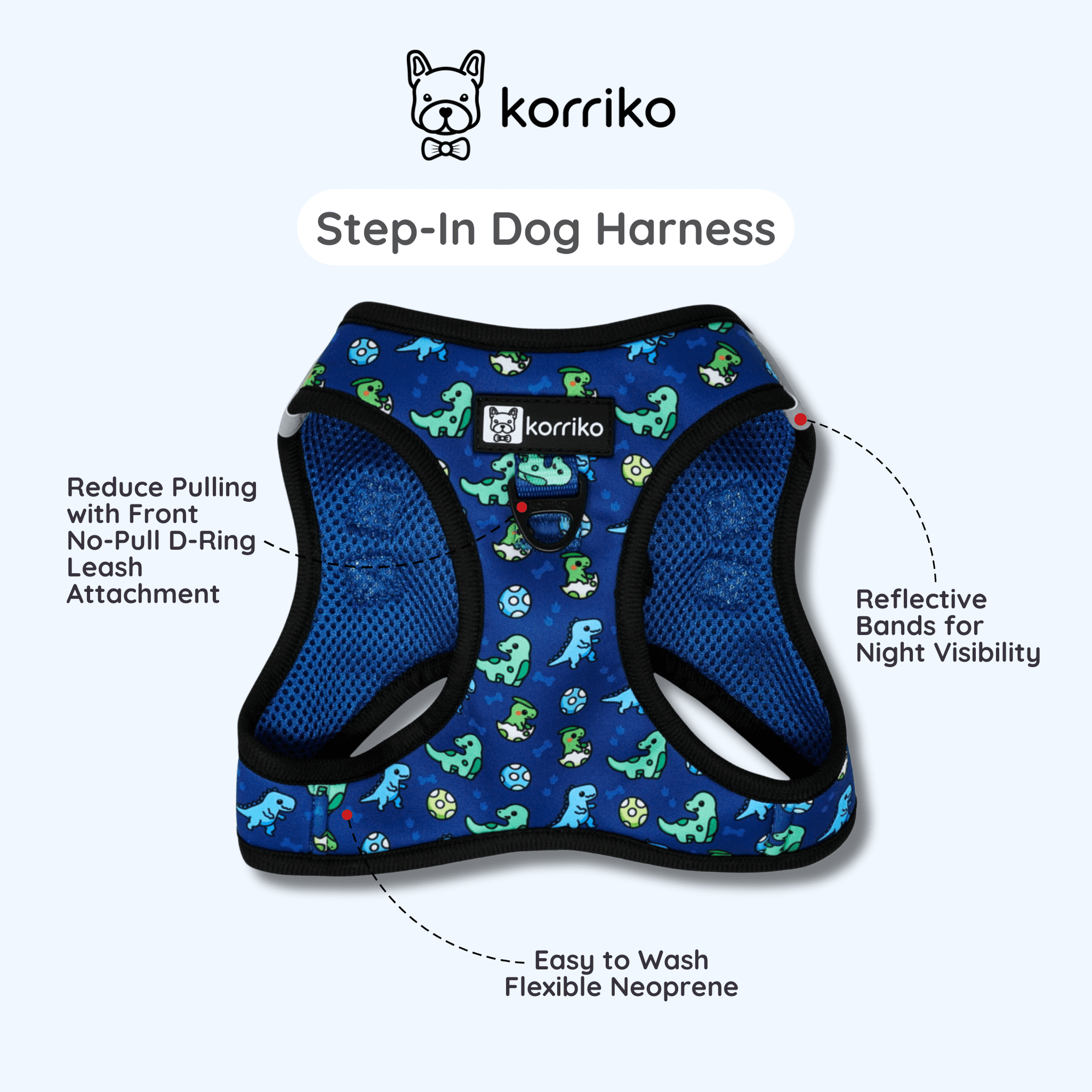 Ultimate Harness Bundle Set - Dino (Step-In)