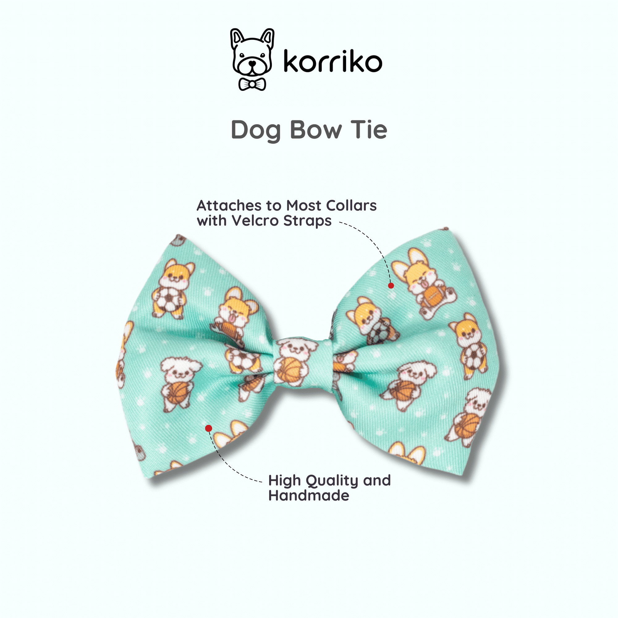 Dog Bow Tie - Dream Team (Final Sale)