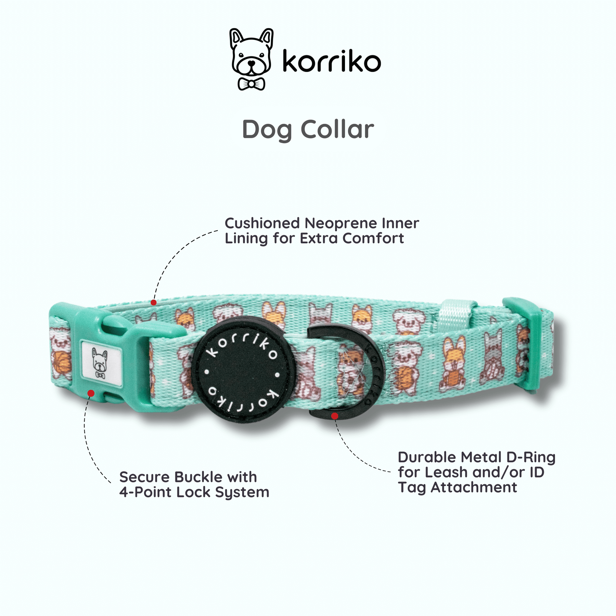 Dog Collar - Dream Team (Final Sale)