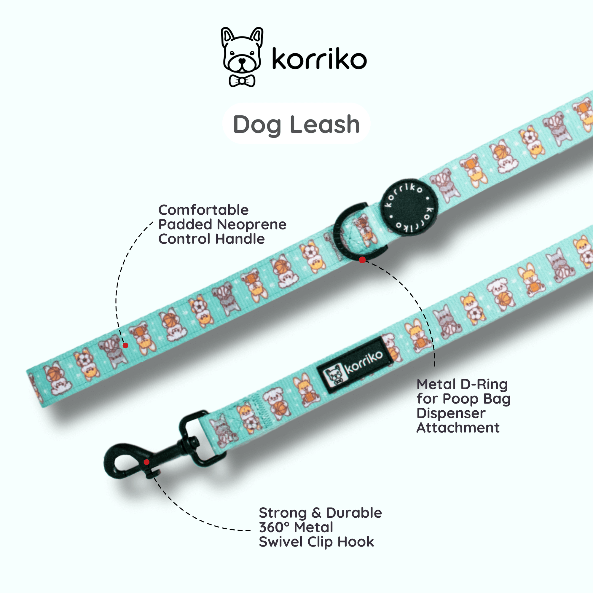 Dog Leash - Dream Team (Final Sale)