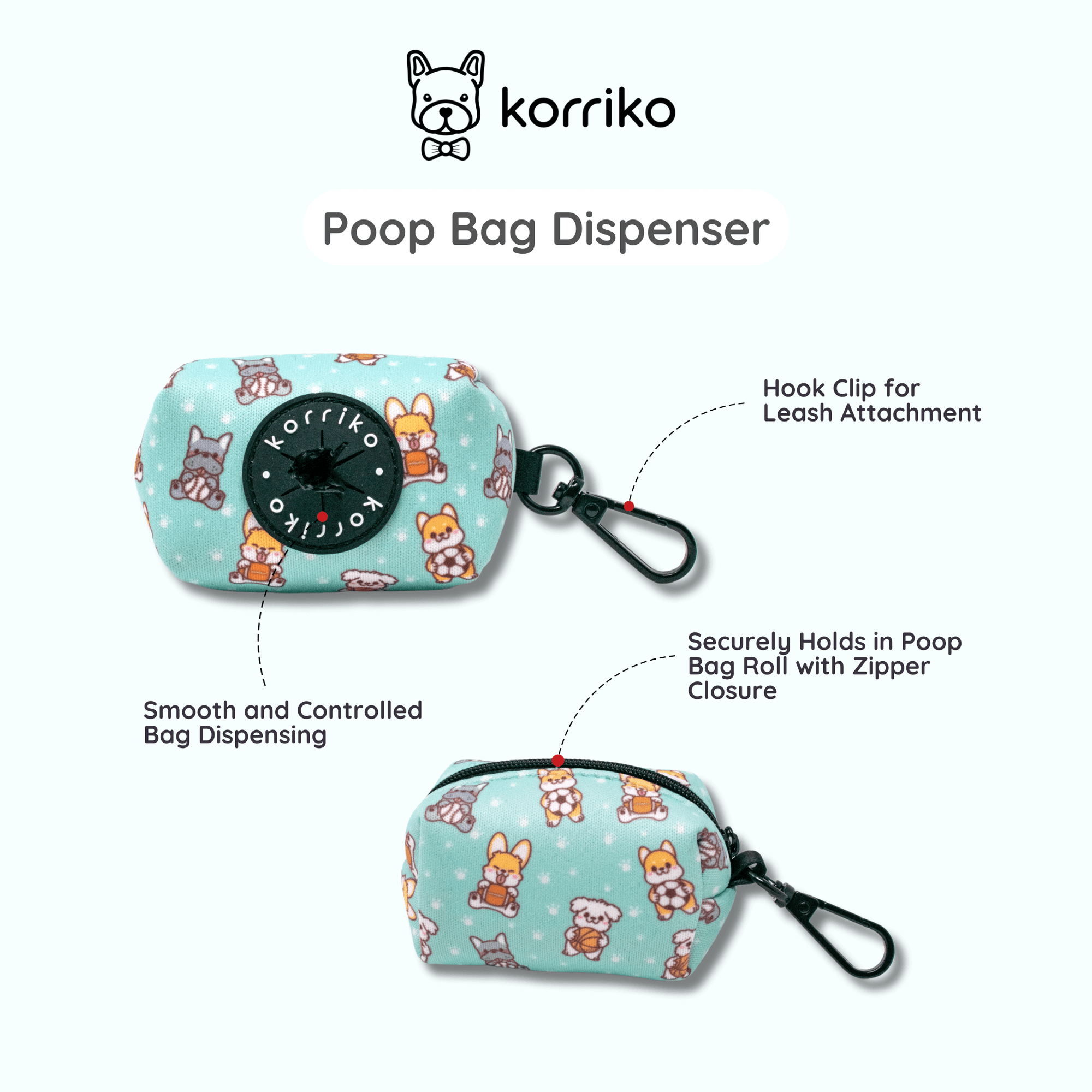 Poop Bag Dispenser - Dream Team (Final Sale)