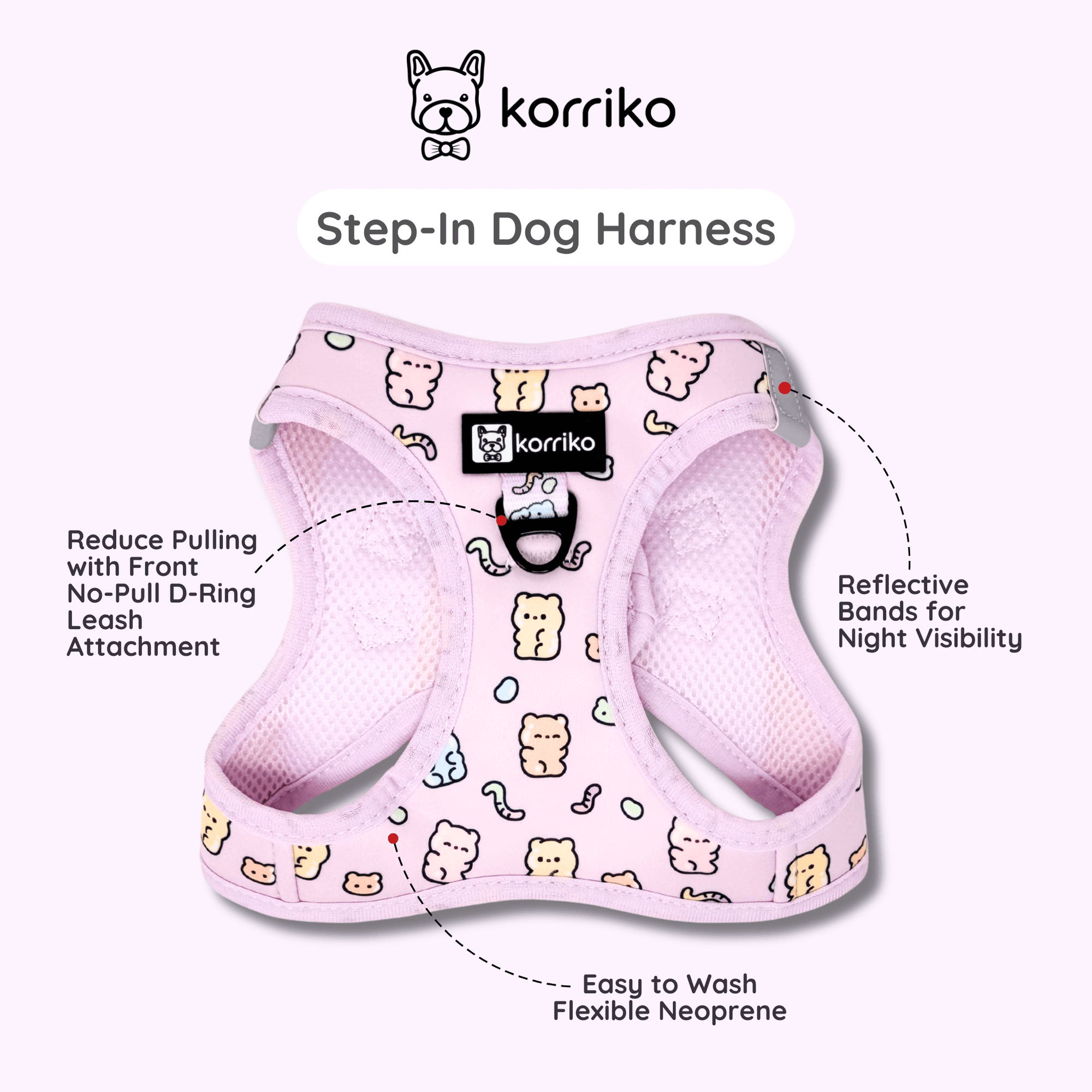 Ultimate Harness Bundle Set - Gummy Bear (Step-In)