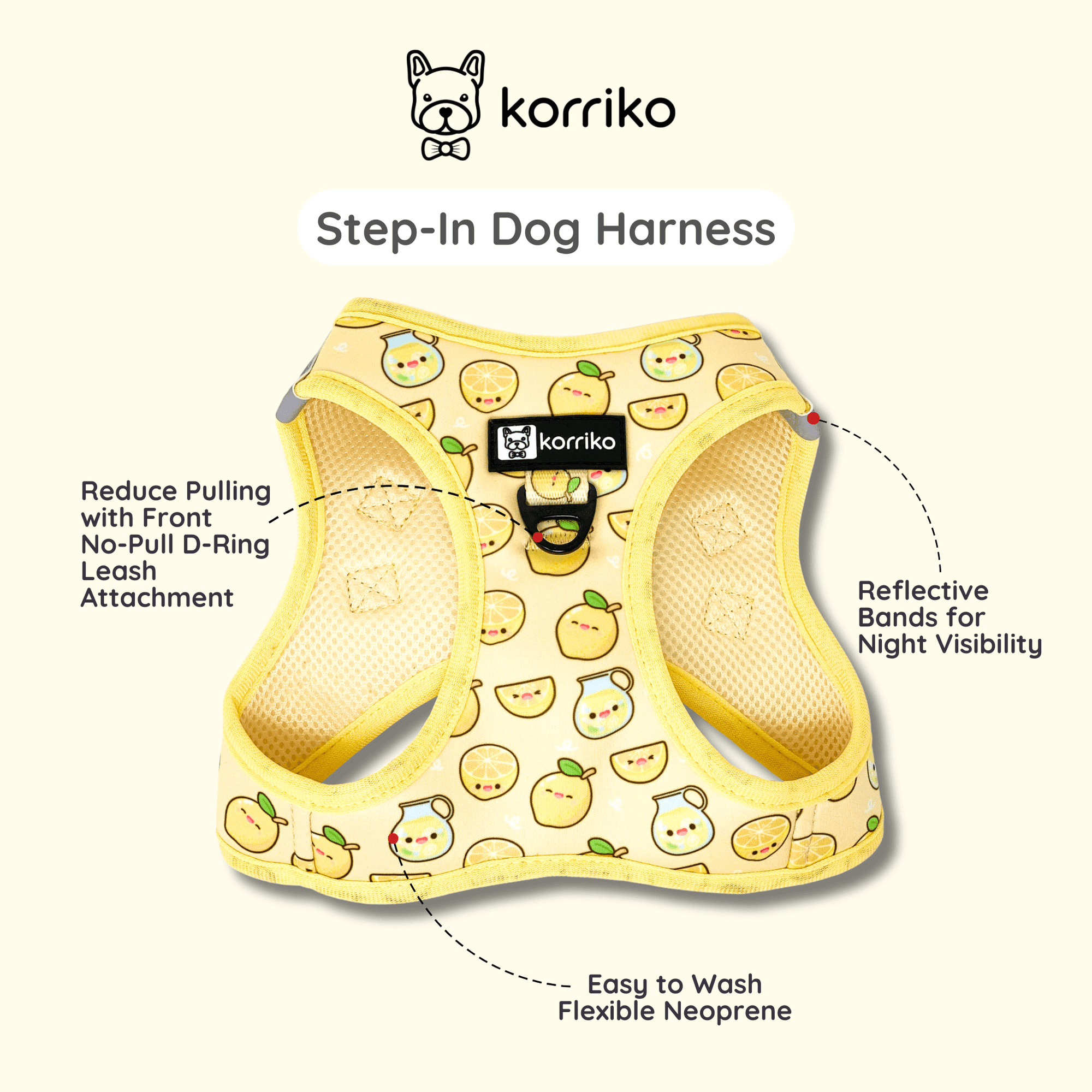 Ultimate Harness Bundle Set - Lemonade (Step-In)