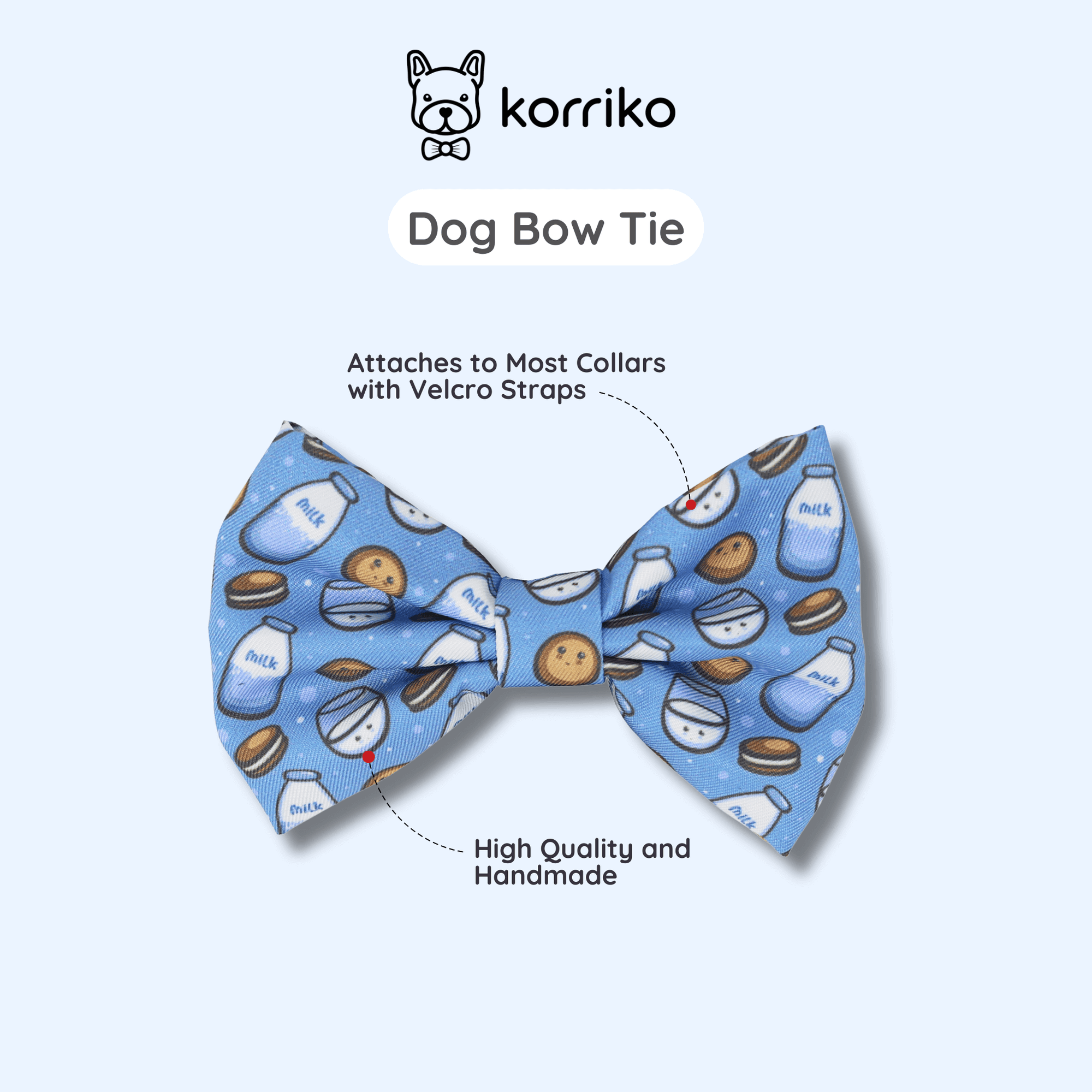 Dog Bow Tie - Milky Way (Final Sale)