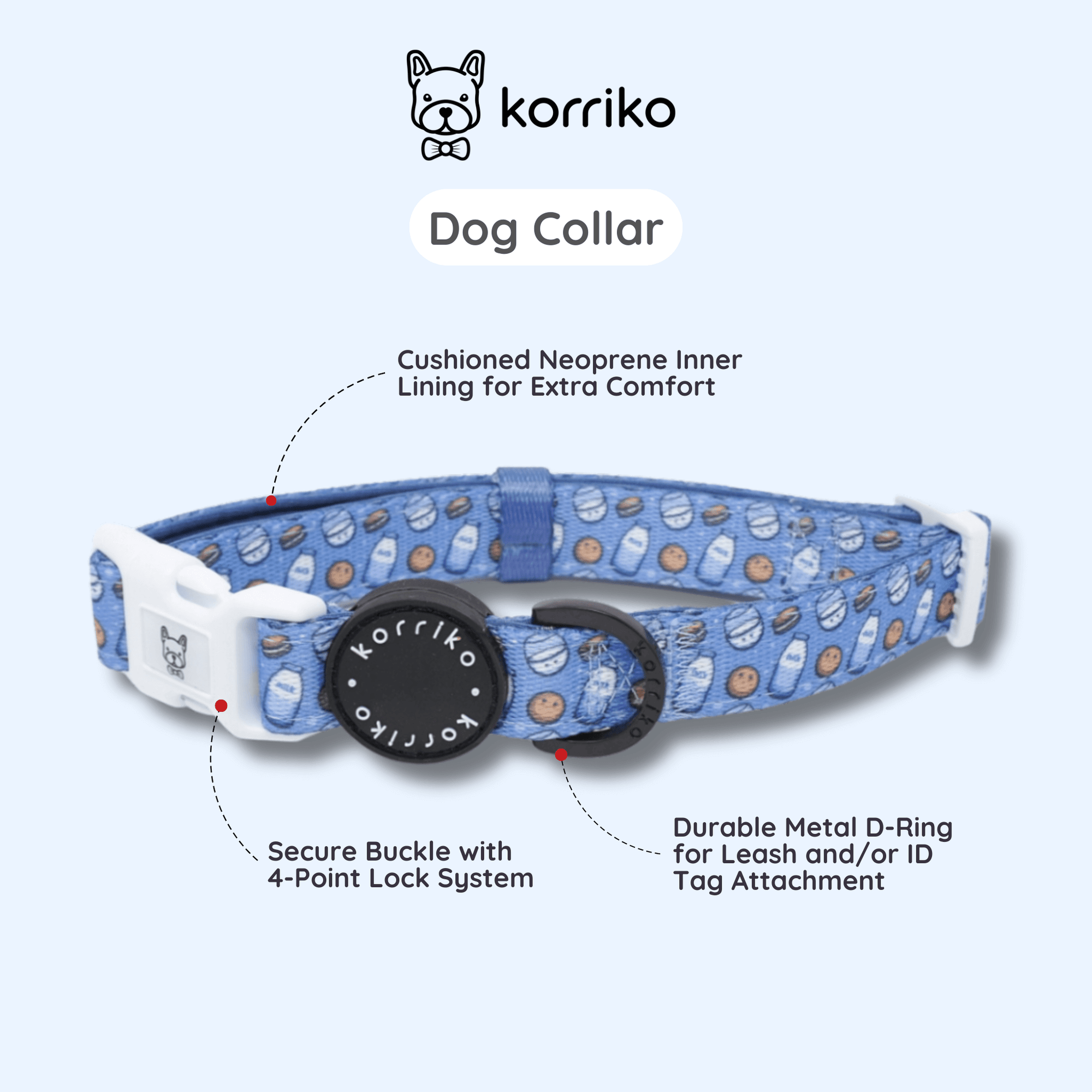 Dog Collar - Milky Way (Final Sale)