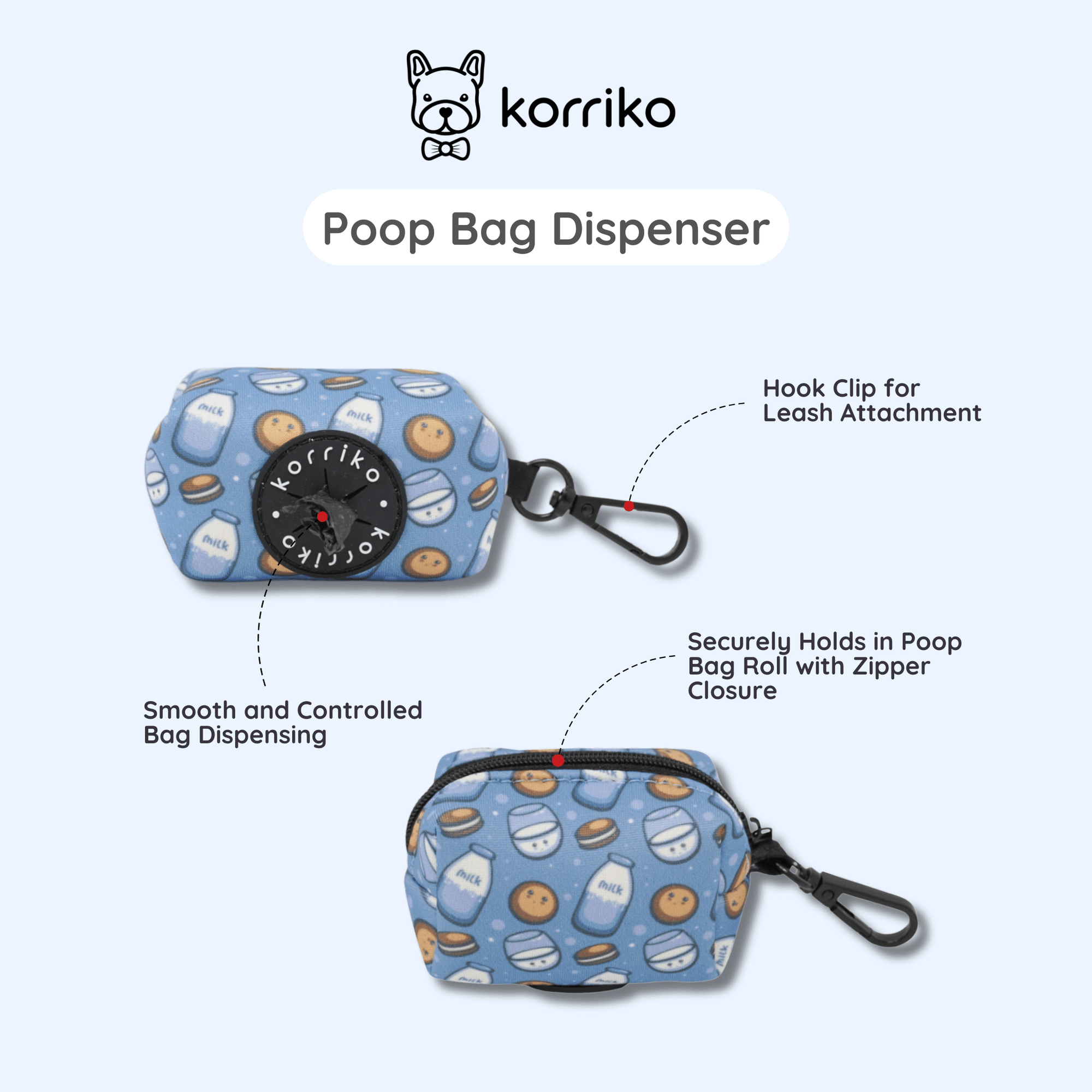Poop Bag Dispenser - Milky Way (Final Sale)