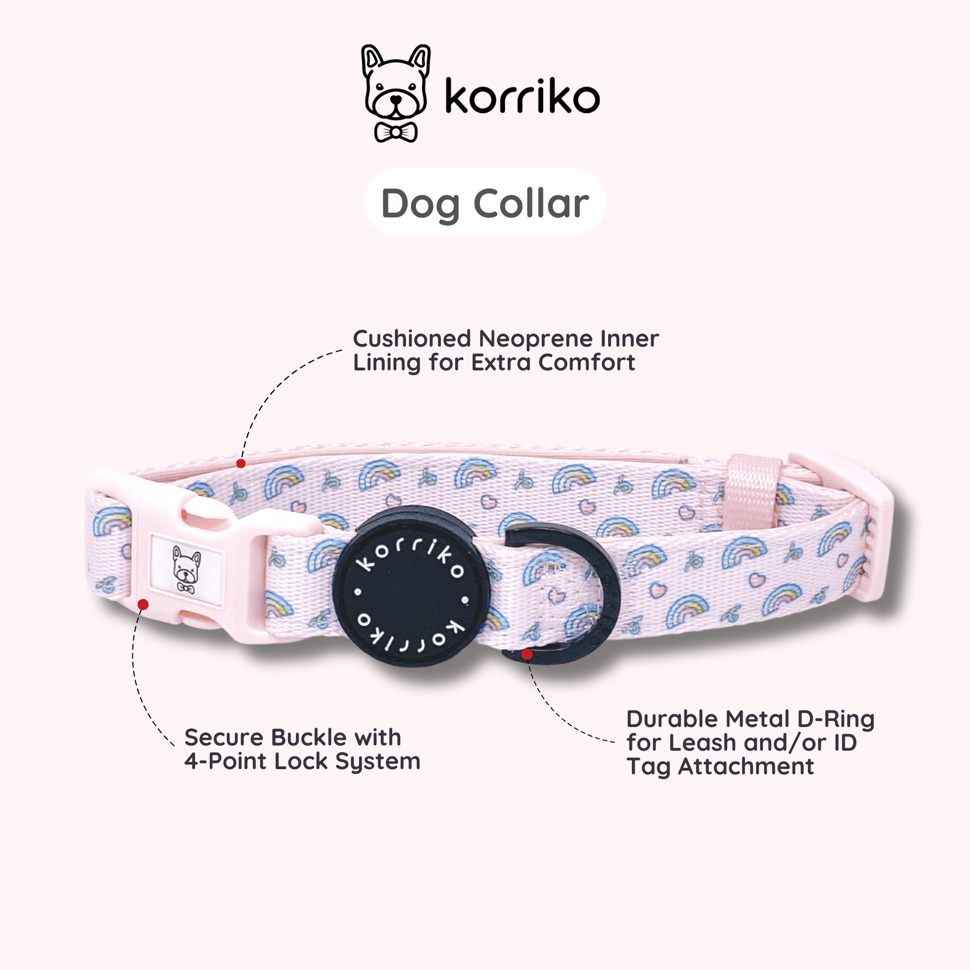 Dog Collar - Over The Rainbow