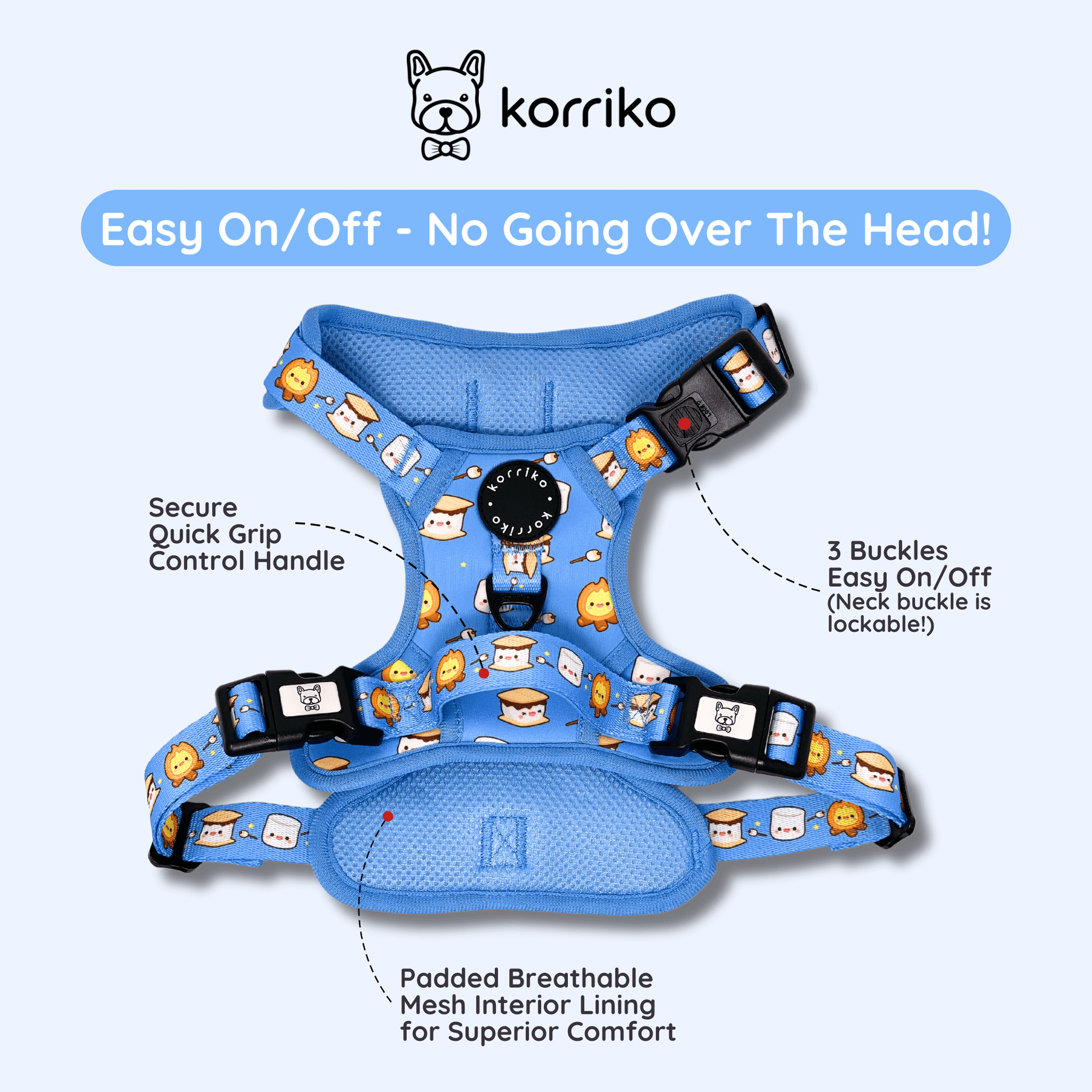 Ultimate Harness Bundle Set - S'mores (Exploration No-Pull)