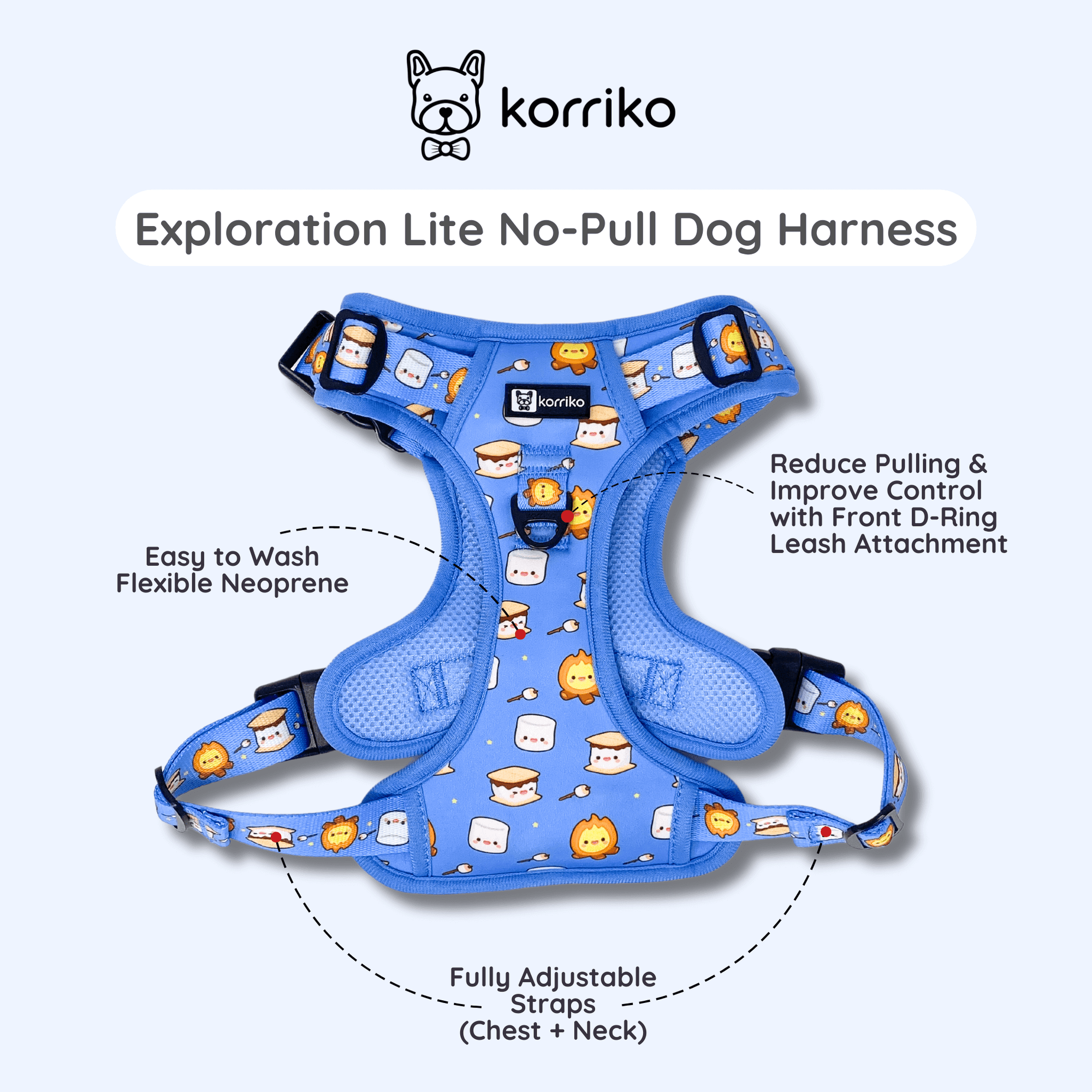 Ultimate Harness Bundle Set - S'mores (Exploration No-Pull)