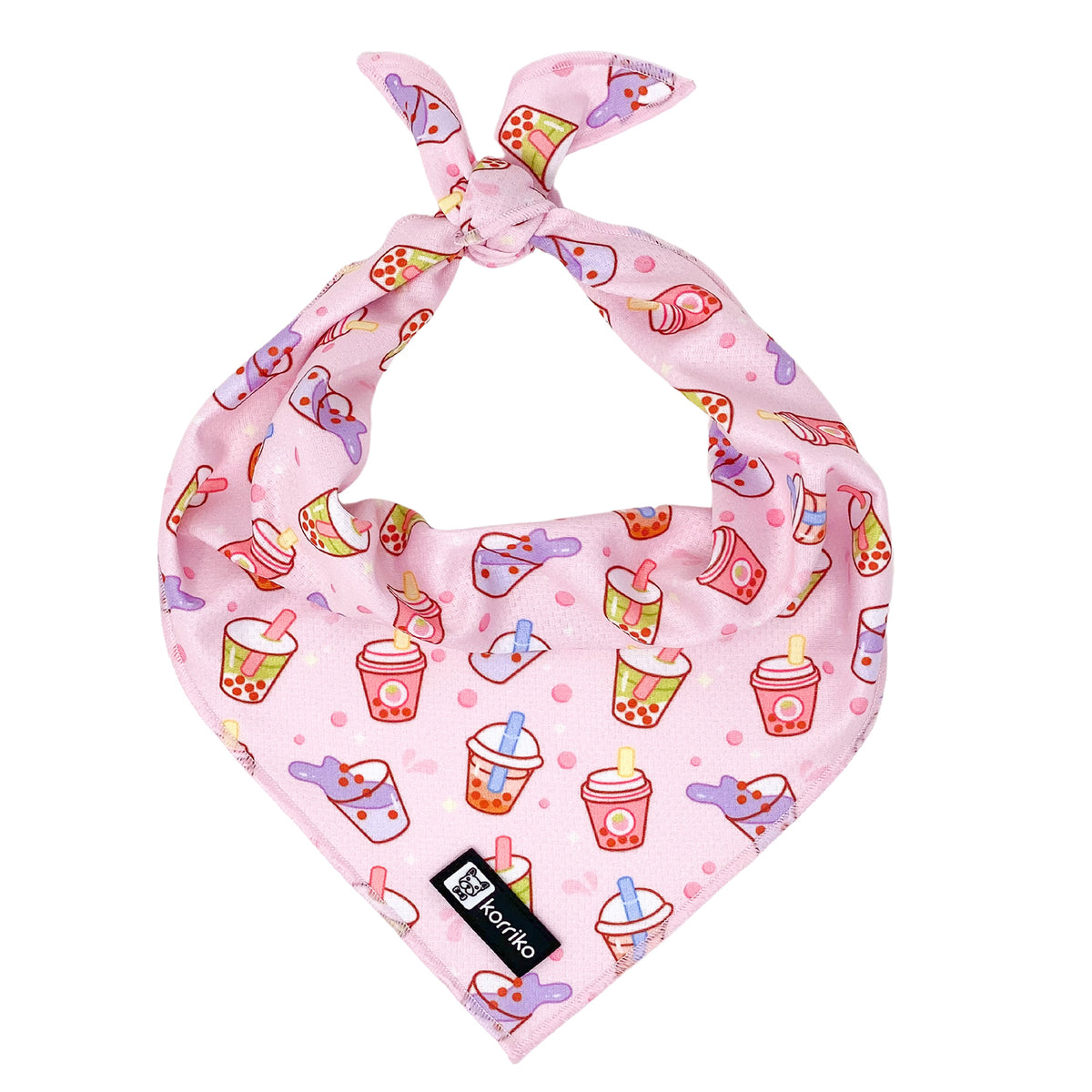 Cooling Dog Bandana - Taro Milk Tea