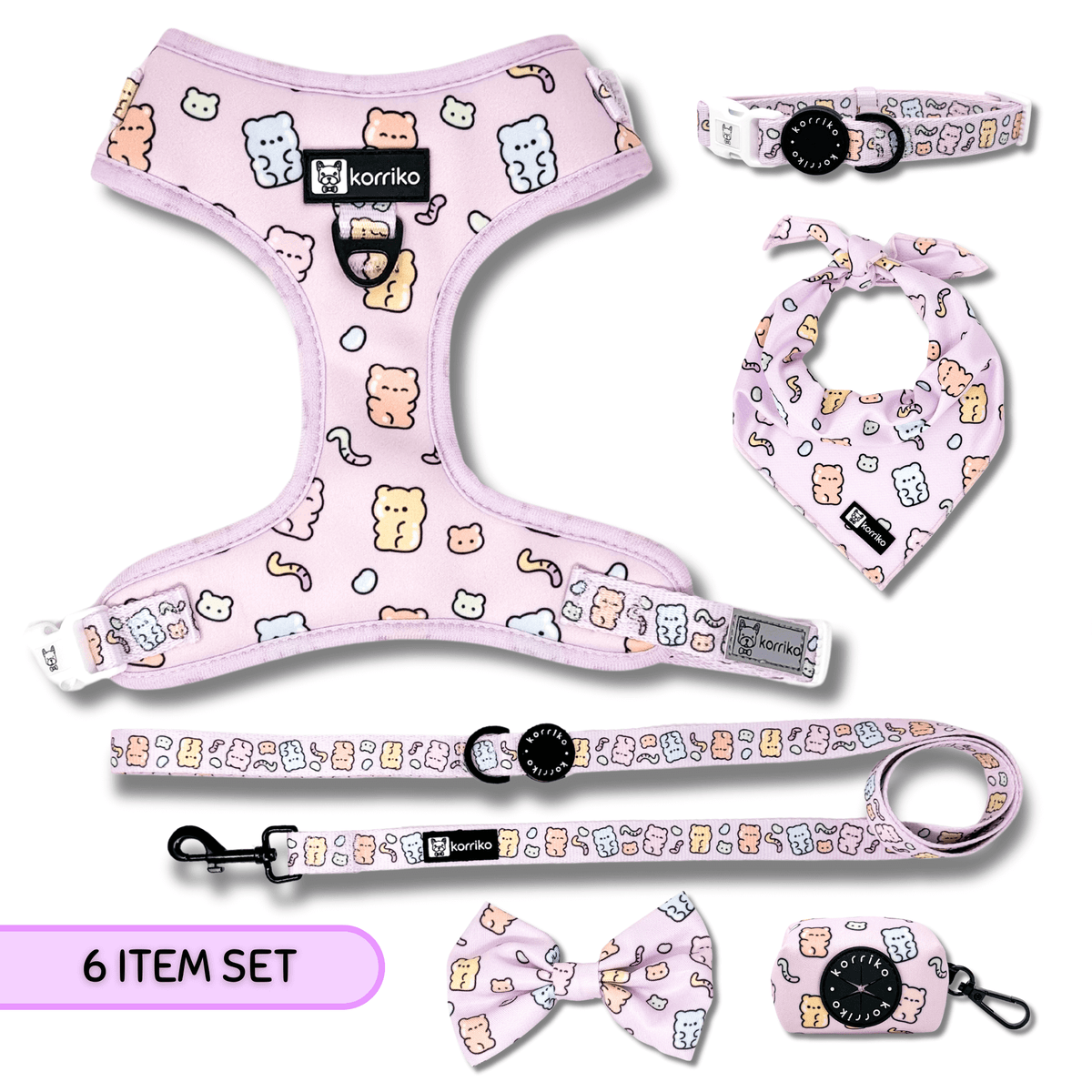 Ultimate Harness Bundle Set - Gummy Bear (Adjustable)