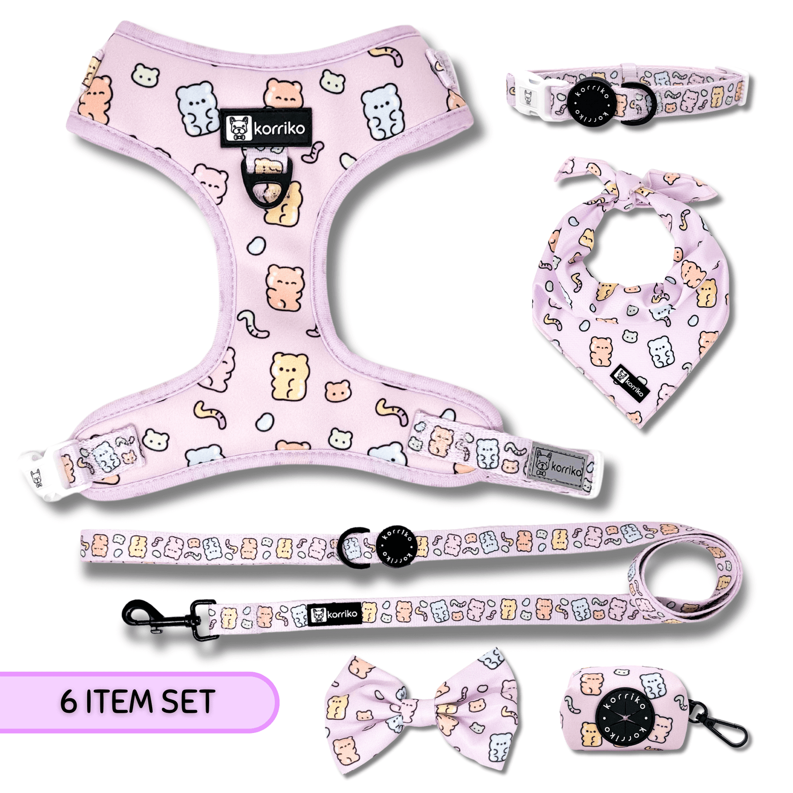 Ultimate Harness Bundle Set - Gummy Bear (Adjustable)