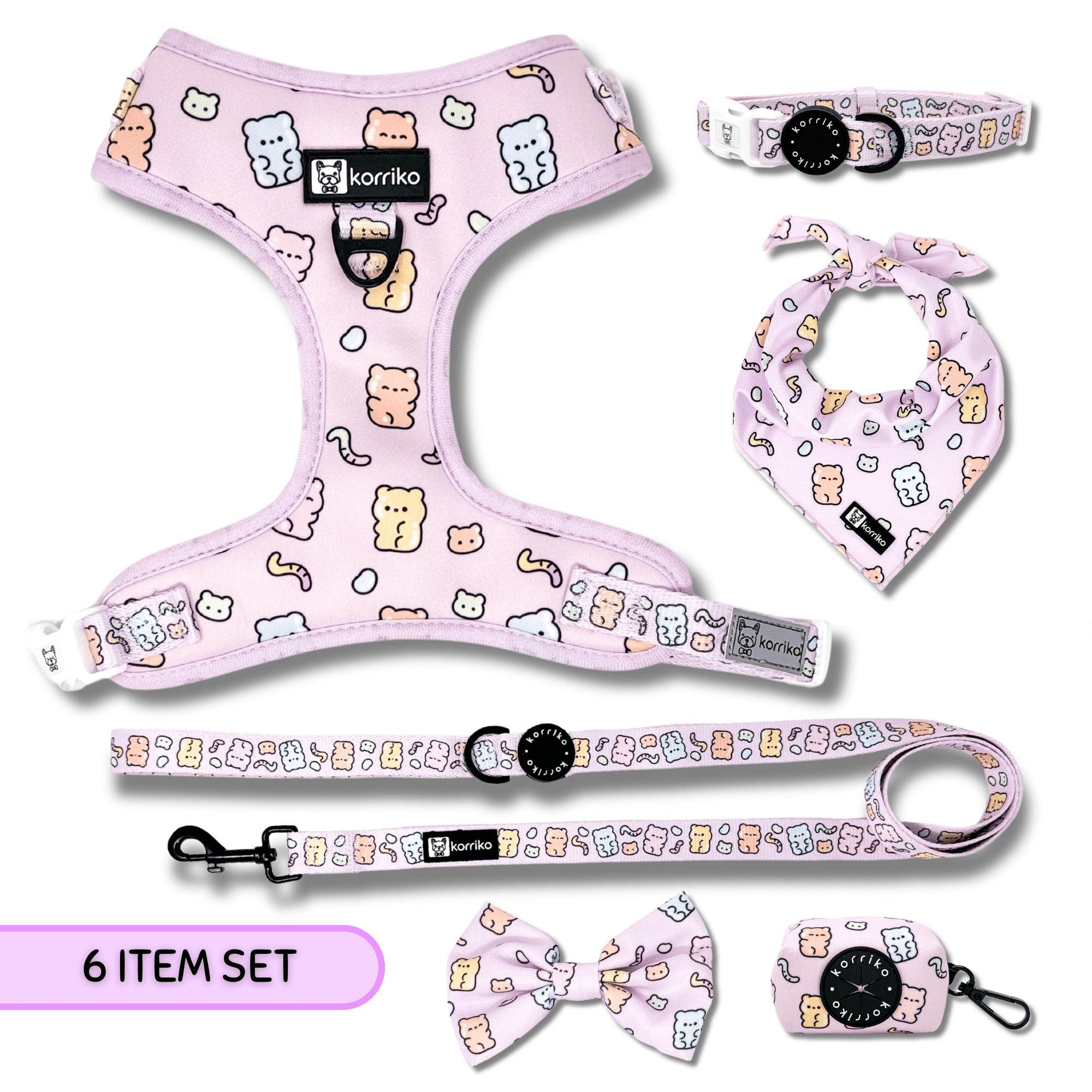 Ultimate Harness Bundle Set - Gummy Bear (Adjustable)