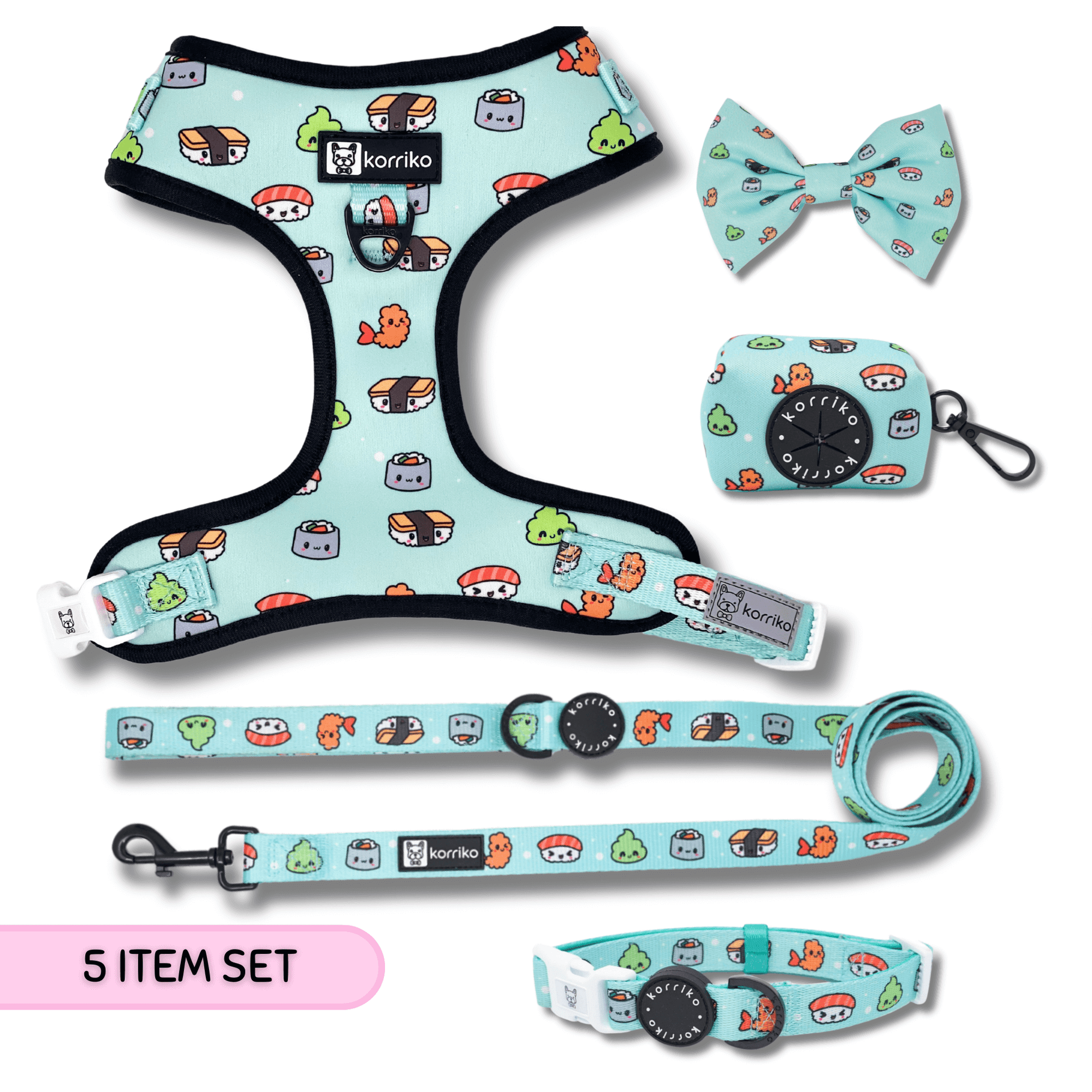 Ultimate Harness Bundle Set - Sushi (Adjustable)