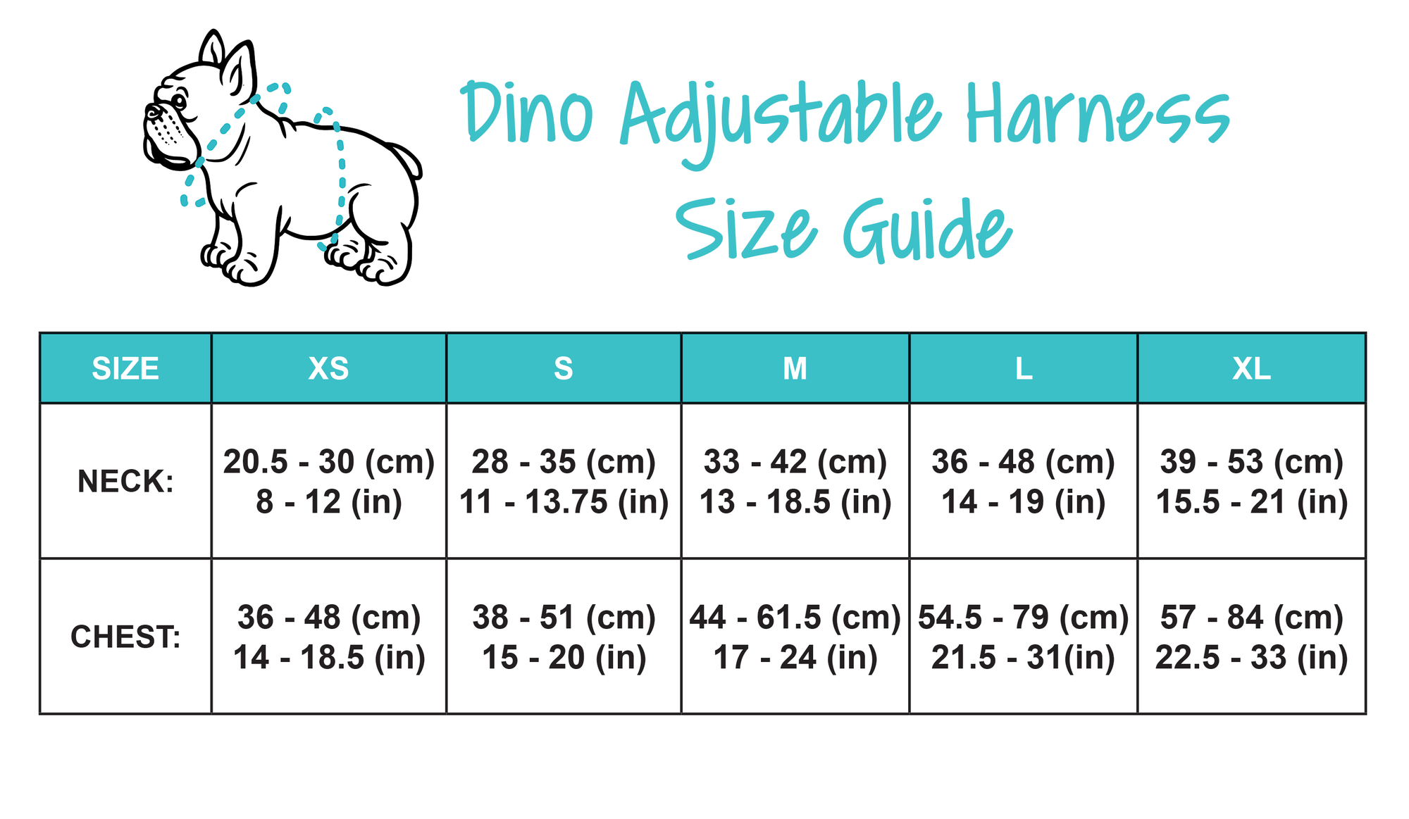 Adjustable Dog Harness - Dino (Blue Paw Co. - FINAL SALE)