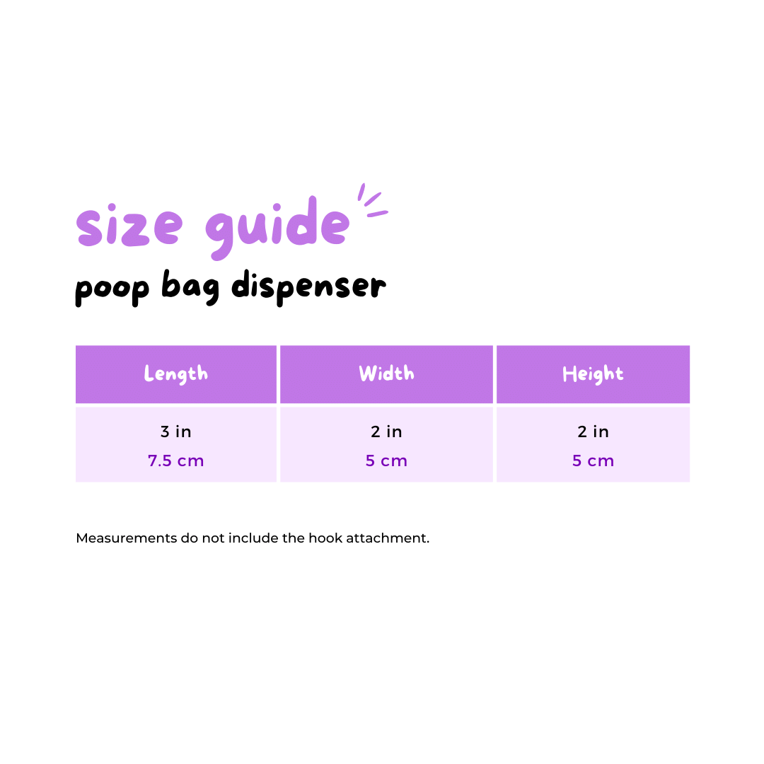 Poop Bag Dispenser - Leopard (SECONDS - FINAL SALE)