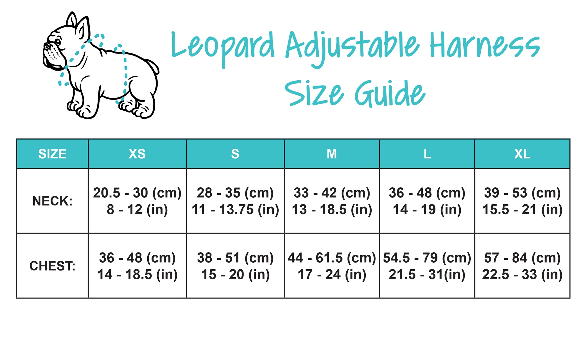 Adjustable Dog Harness - Leopard (Blue Paw Co. - FINAL SALE)