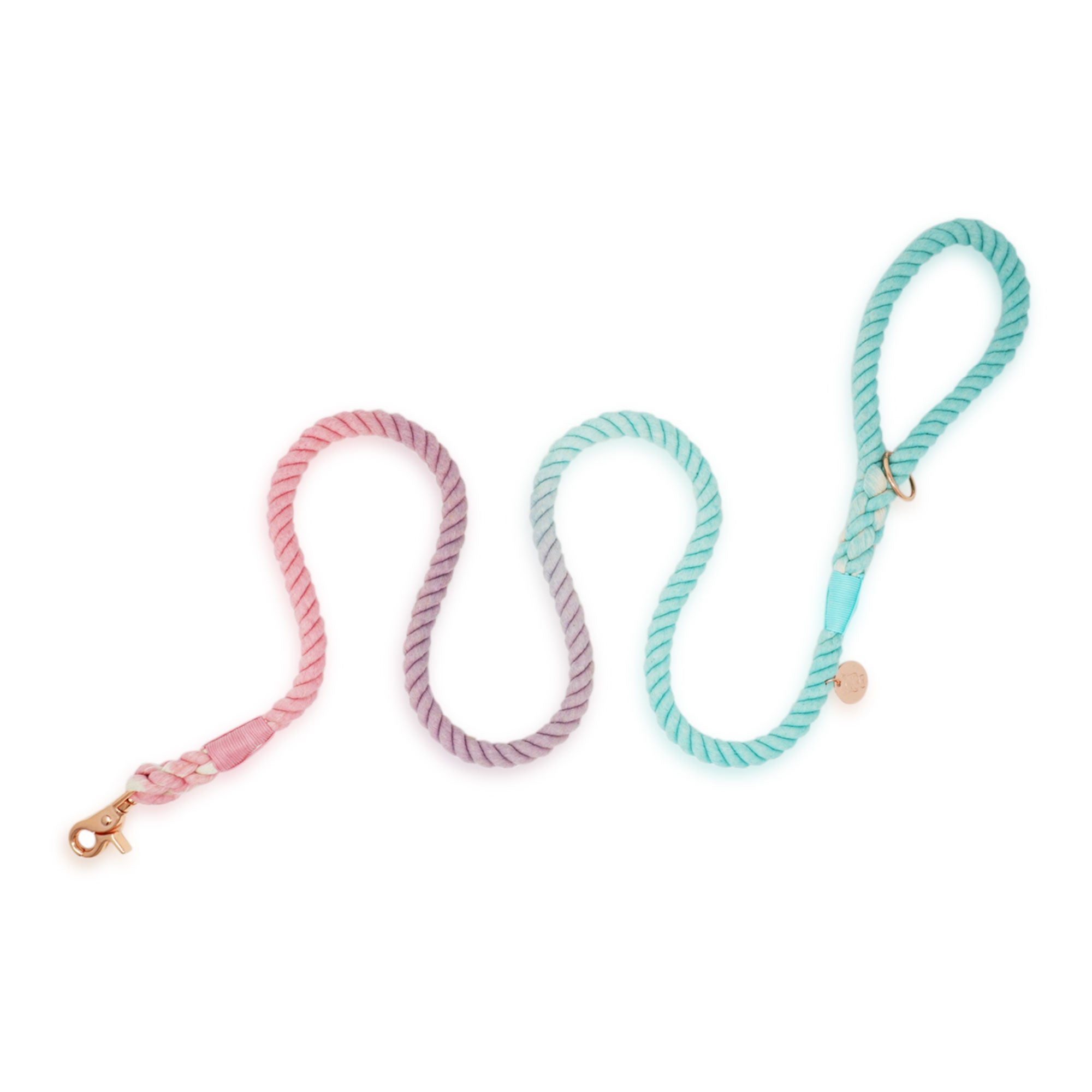 Cotton Rope Leash - Aquatic (Final Sale)