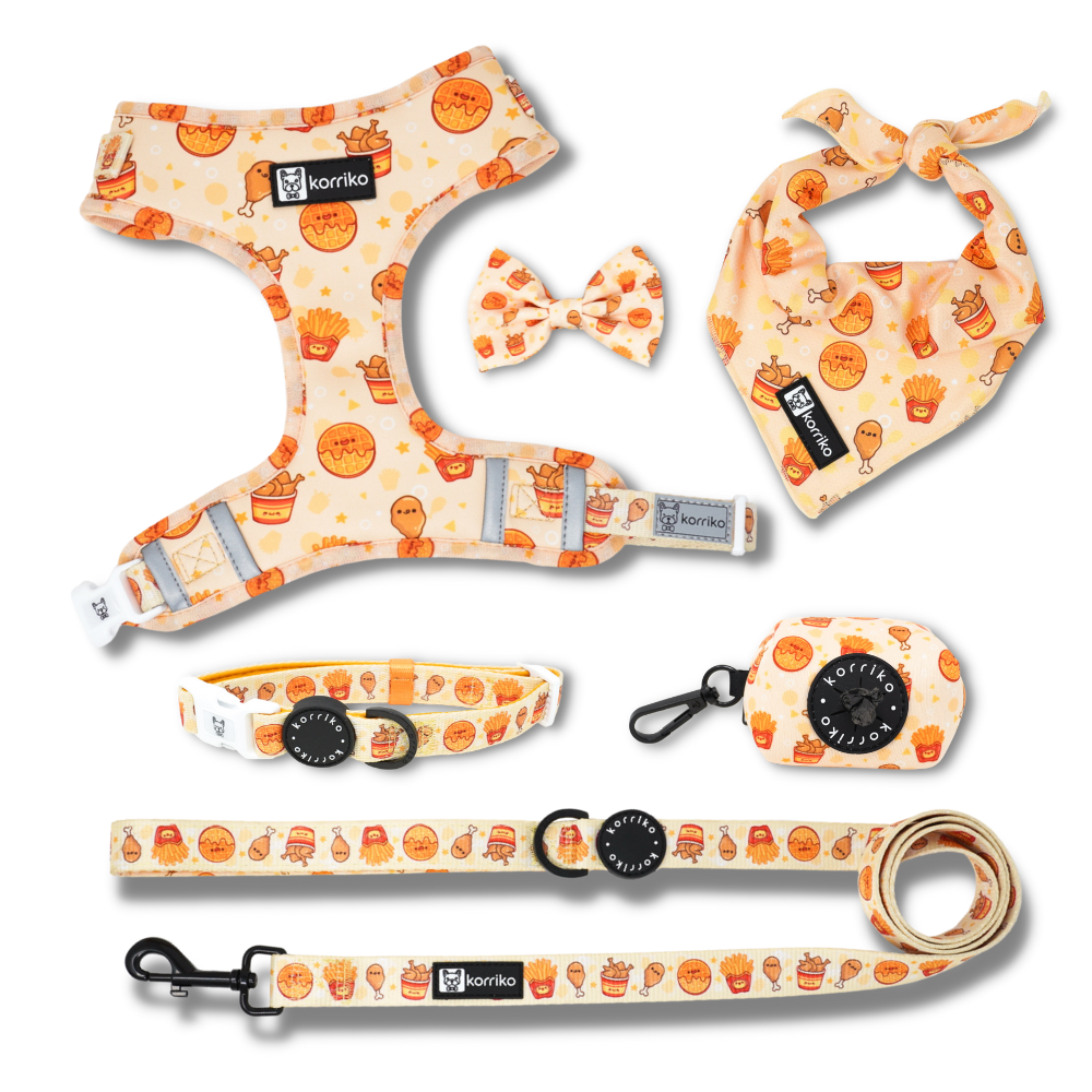 Harness Bundle Set - Chicken &amp; Waffles (Final Sale)