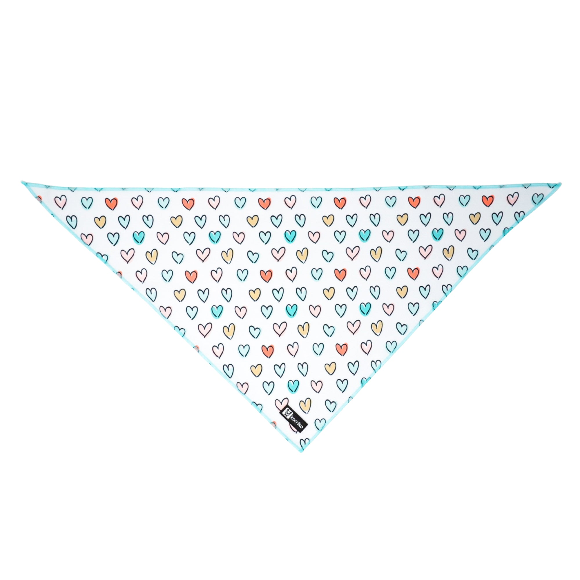 Cooling Dog Bandana - Feel The Love