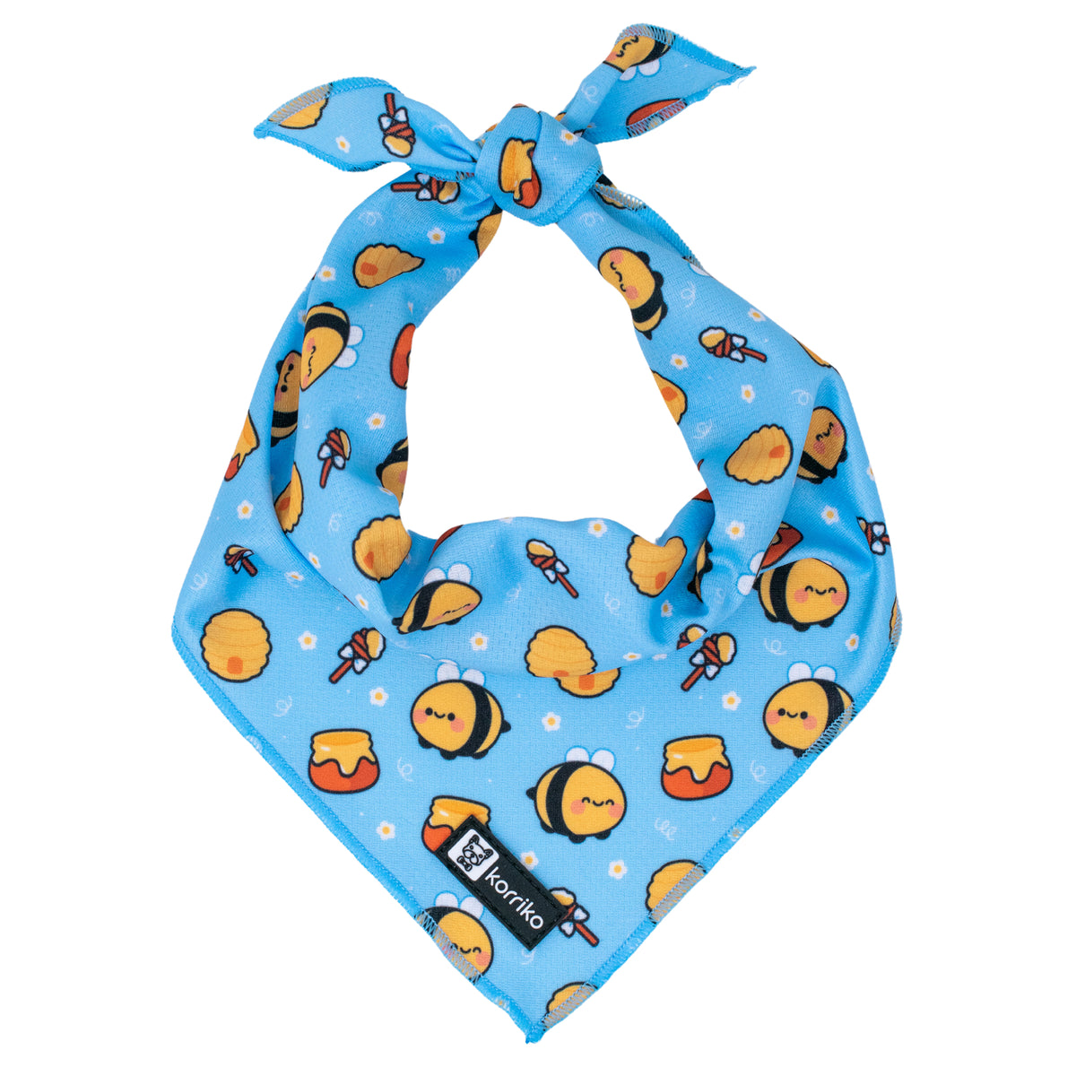 Cooling Dog Bandana - HoneyBee