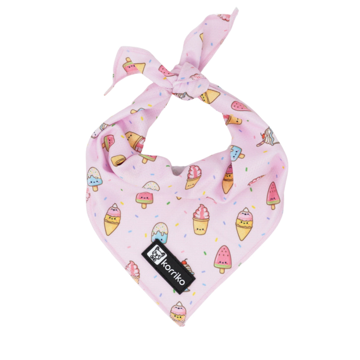 Cooling Dog Bandana - Ice Cream (Final Sale)