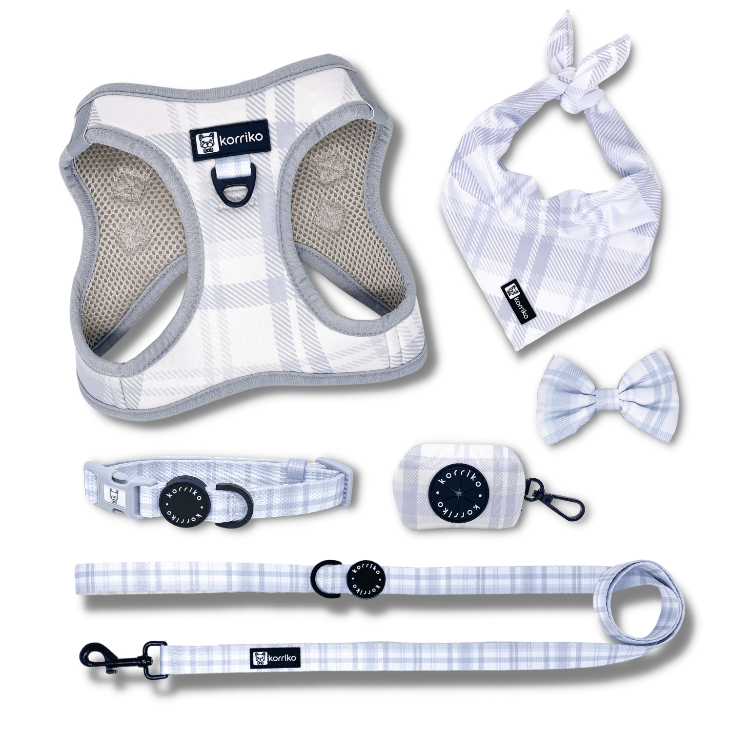 Harness Bundle Set - Park City Plaid